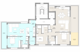 Bella Aria Residence, Apt. 302. One Bedroom  Apartment in the City Center  - 13