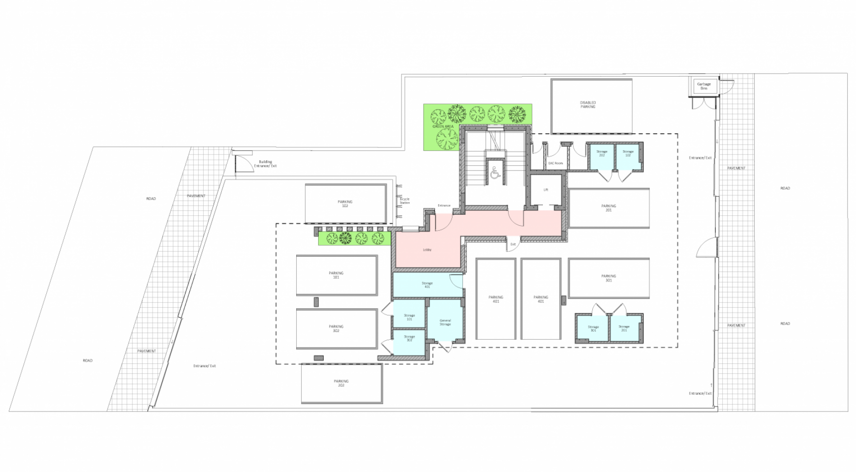 Bella Aria Residence, Apt. 401. A 3-Bedroom Whole-Floor Apartment in the City Center  - 5