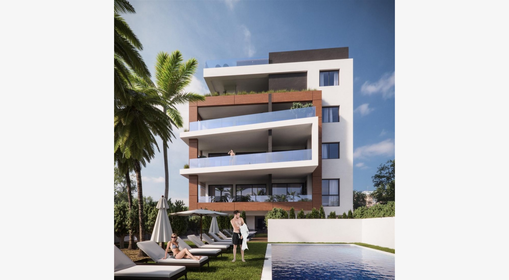 Malibu Residence. New Modern 3 Bedroom Apartment 302 in Potamos Germasogeia - 3
